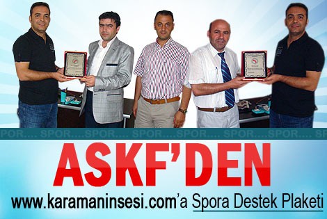 Karamaninsesi.comʹa plaket