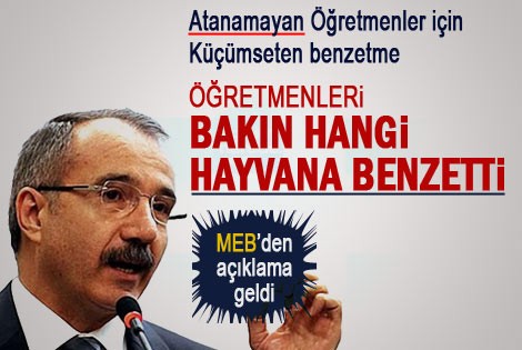 Bakan Dinçer atanamayan öğretmenleri hangi hayvana benzetti