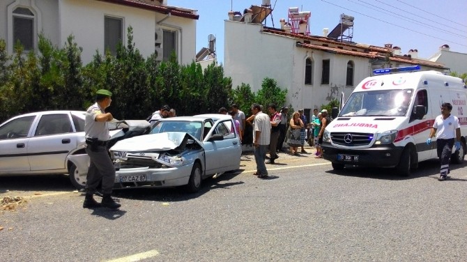 Mersin’de Trafik Kazası: 3 Yaralı