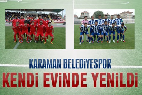 Karaman Belediye Spor kendi evinde Selçuklu Belediye Spora yenildi