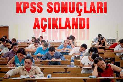 KPSS sonuçları açıklandı