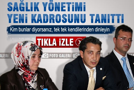 Sağlık Yönetimi Yeni Kadrosunu Tanıttı