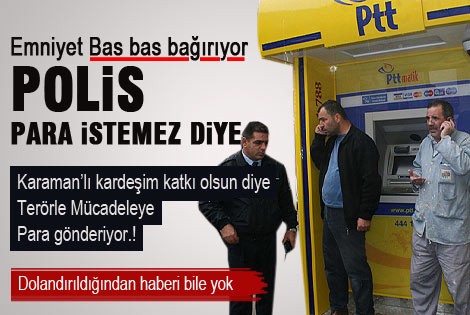 Polis, inşaat işçisini dolandırıldığına güçlükle ikna etti