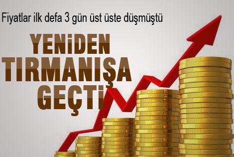 Altın Fiyatları Tırmanışa Geçti