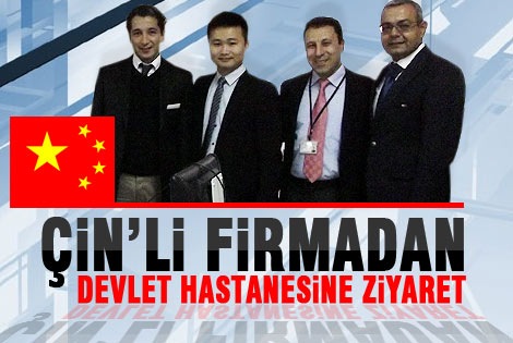 Diyaliz Merkezine Çinʹli Firmalardan Ziyaret