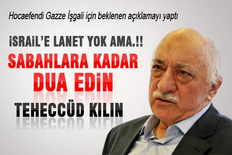 Fethullah Gülen Hocaefendi Gazze için açıklama yaptı