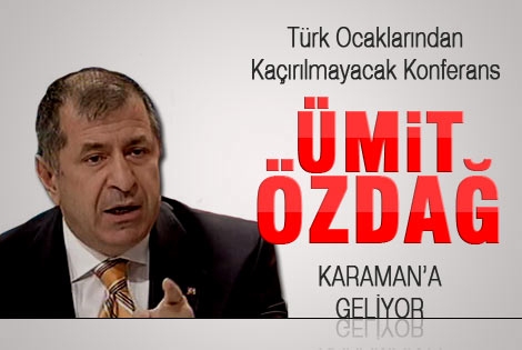 Türk Milliyetçilerinden Ümit Özdağ Konferansı