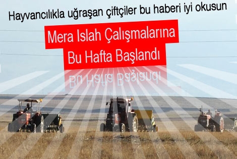 Mera Islah Çalışmalarına Başlandı