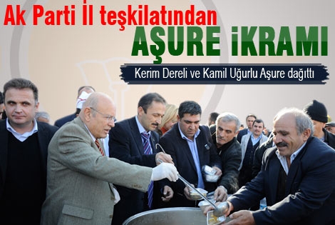 Ak Partiʹden Aşure İkramı