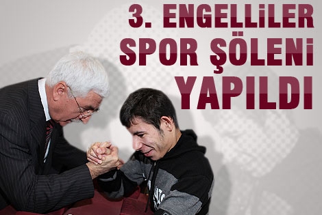 Karaman’da 3. Engelliler spor şöleni yapıldı