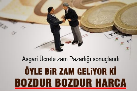 Asgari ücrete yapılacak zam miktarı belli oldu