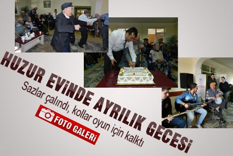 Huzur Evinde Ayrılık gecesi