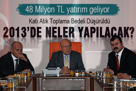 Karaman Belediyesinin 2013 Hedefleri