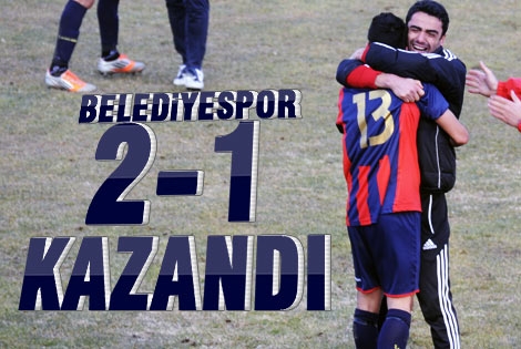 Belediye spor pozantı gençliği 2-1 mağlup etti