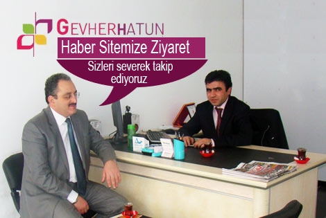 Tanju Yıldırım, Haber sitemizi ziyaret etti