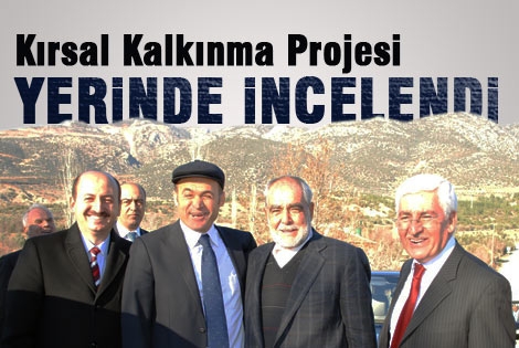 Kırsal Kalkınma Projelerimiz Yerinde İncelendi