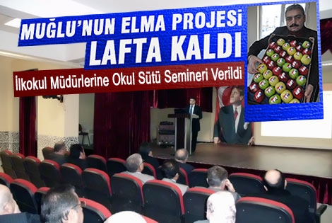 Okul Elması Lafta Kaldı