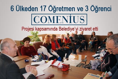 Comenius programı heyeti karaman belediyesi’ni ziyaret etti