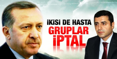 AK Parti grup toplantısı iptal