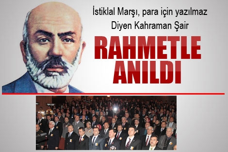 İstiklal Marşının Kabulü ve Mehmet Akif Ersoy’u Anma Günü Kutlandı