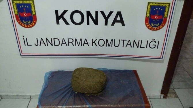 Yolcunun Valizinde 2 Kilo Esrar Ele Geçirildi