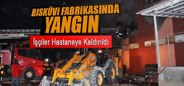 Karamanʹda Bisküvi Fabrikasında Yangın Çıktı.