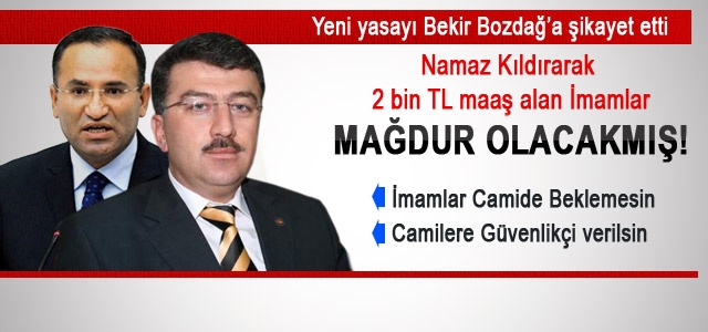 Kabaağaç; İmamlar Mağdur edilmesin.