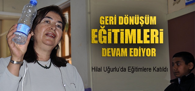 Geri Dönüşüm Eğitimleri Devam Ediyor