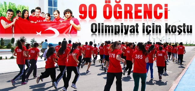 Kmü’lü Öğrencilerden Olimpiyat Koşusu