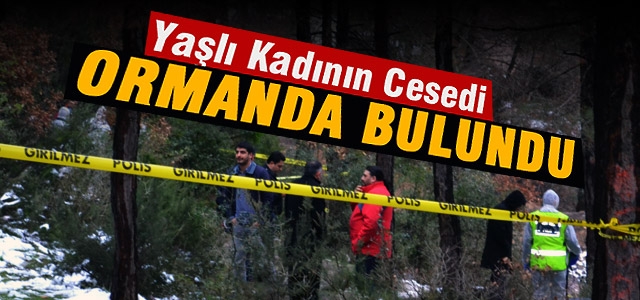 Kayıp Yaşlı Kadının Cesedi Ormanlık Alanda Bulundu