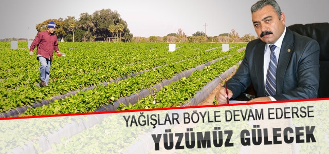 Yağışlar Çiftçimizin yüzünü Güldürdü.