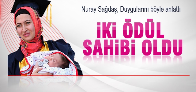 Nuray Sağdaş, iki ödül sahibi oldu