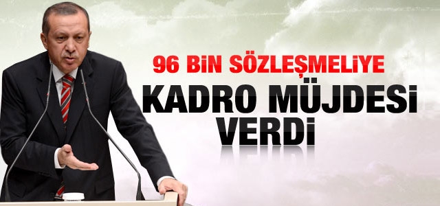 90 bin sözleşmeli için kadro müjdesi