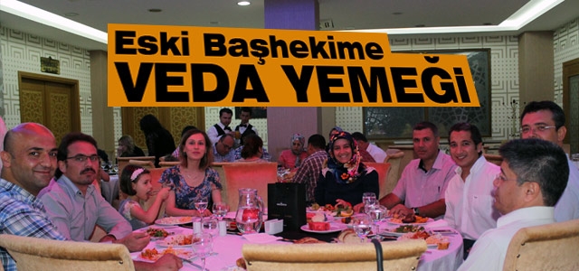 Eski Başhekime Yemek Programı Düzenlendi