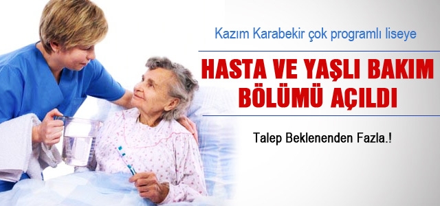 Hasta ve Yaşlı Bakıma yoğun ilgi