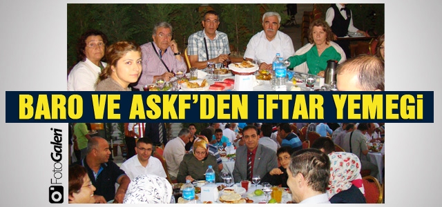 Baro ve ASKFʹden İftar yemeği