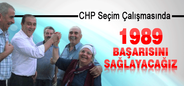 CHP Seçim çalışmalarına devam ediyor