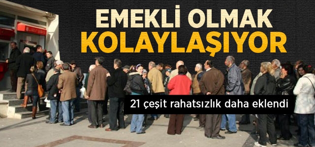 Malulen Emeklilik Kapsamına 21 Çeşit Rahatsızlık Eklendi