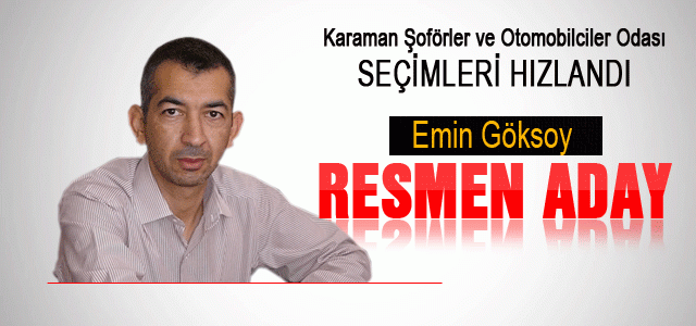 Karaman Şoförler Odası seçimleri hızlandı