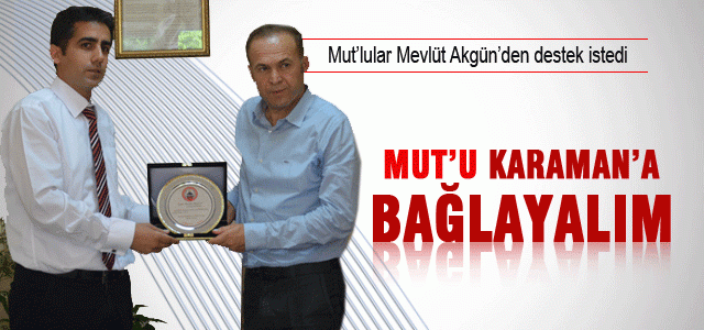 Mut derneğinden bağlanma talebi