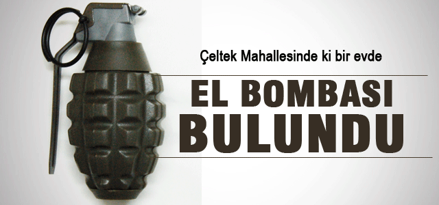 Karamanʹda El Bombası Bulundu