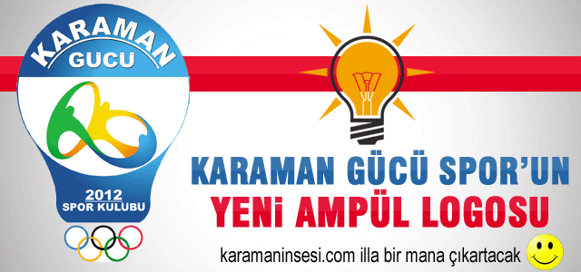 Karaman Gücü Sporʹun yeni Ampül Logosu