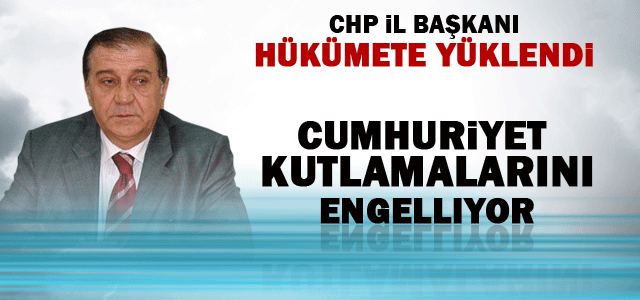 Ertuğrul, hükümeti bayramı yasaklamakla suçladı