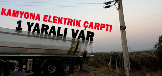 Elektrik Akımına Kapılarak Yaralandı