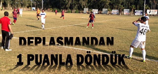 Deplasman’dan Önemli 1 Puanla Döndük