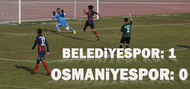 Karaman Belediyespor:1 – Osmaniyespor: 0