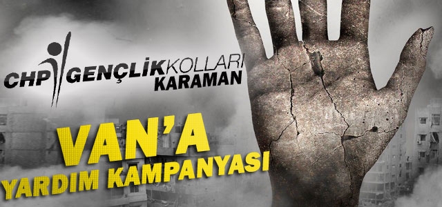 CHPʹden VANʹa yardım Kampanyası