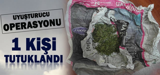 Karaman’da Uyuşturucu Operasyonunda 1 Tutuklama