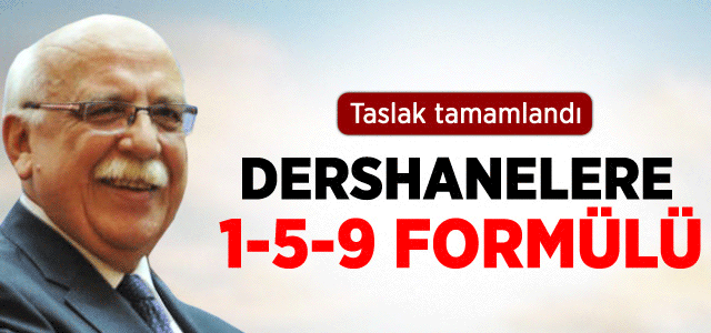 Dershanelere 1-5-9 Formülü