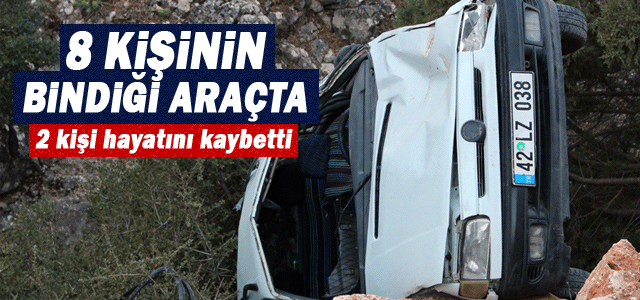 Mut’ta Trafik Kazası: 2 Ölü, 6 Yaralı